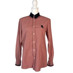Bench Plaid Button Down Shirt Men’s M y2k Preppy Streetwear Manchester Skater